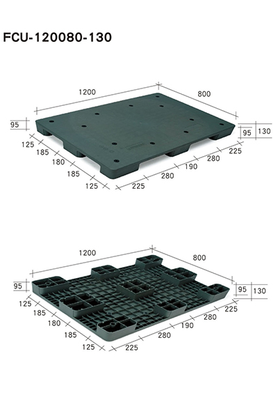 FCU-120080-130九宮型塑膠棧板（南亞塑膠志向企業）